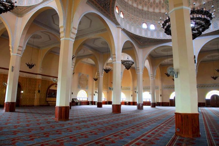 The Gaddafi Mosque - climb 272 steps for a 360 degree view of Kampala city