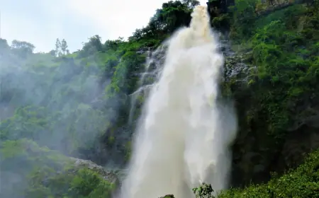 Sisiyi Falls: Gushing Waters and Verdant Charm