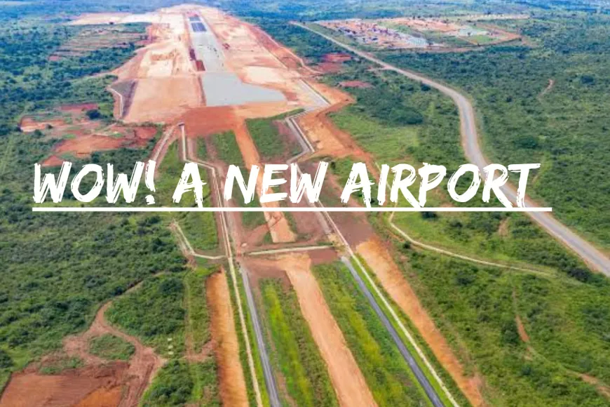 Hiug7 Kabalega international airport - Here in Uganda